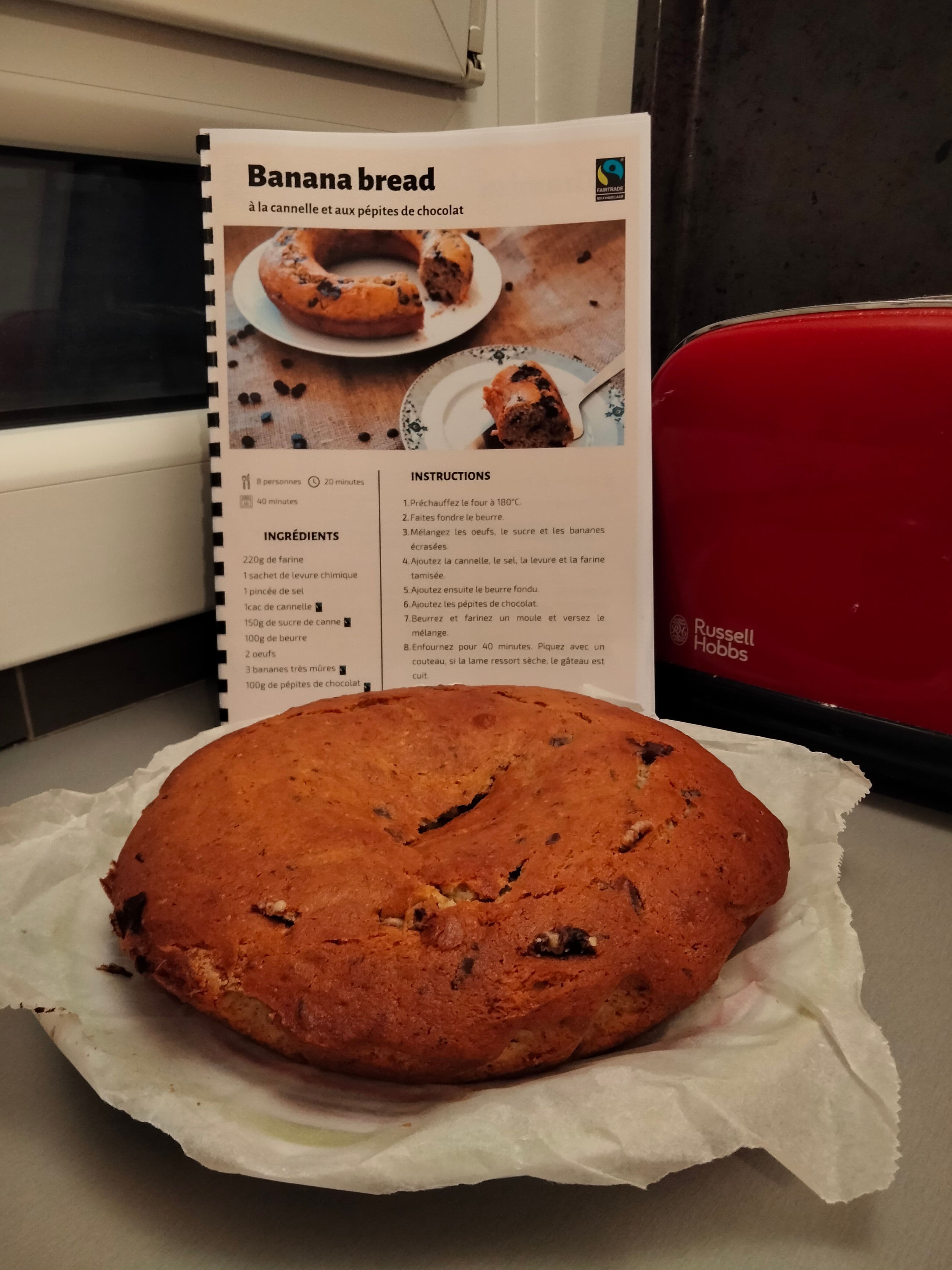 Banana bread moelleux comme on les aime <3
